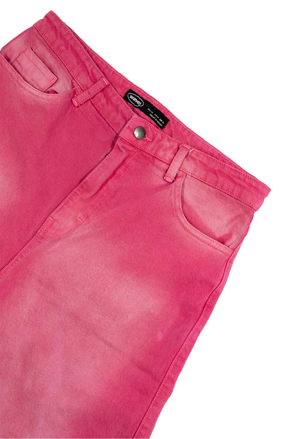 SHORT´S PINK DENIM TUMBADO