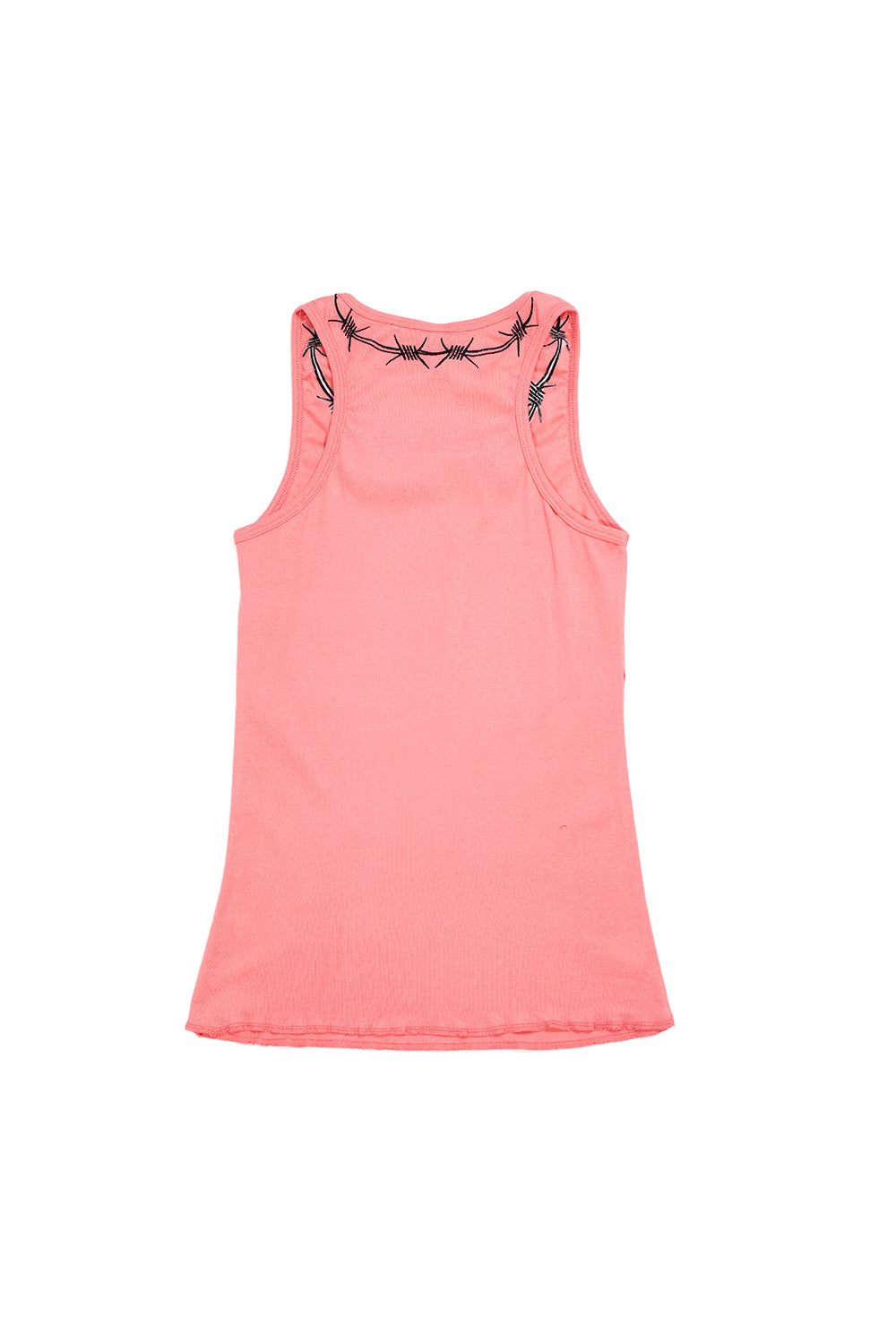 PINK SPIKED TANK TOP