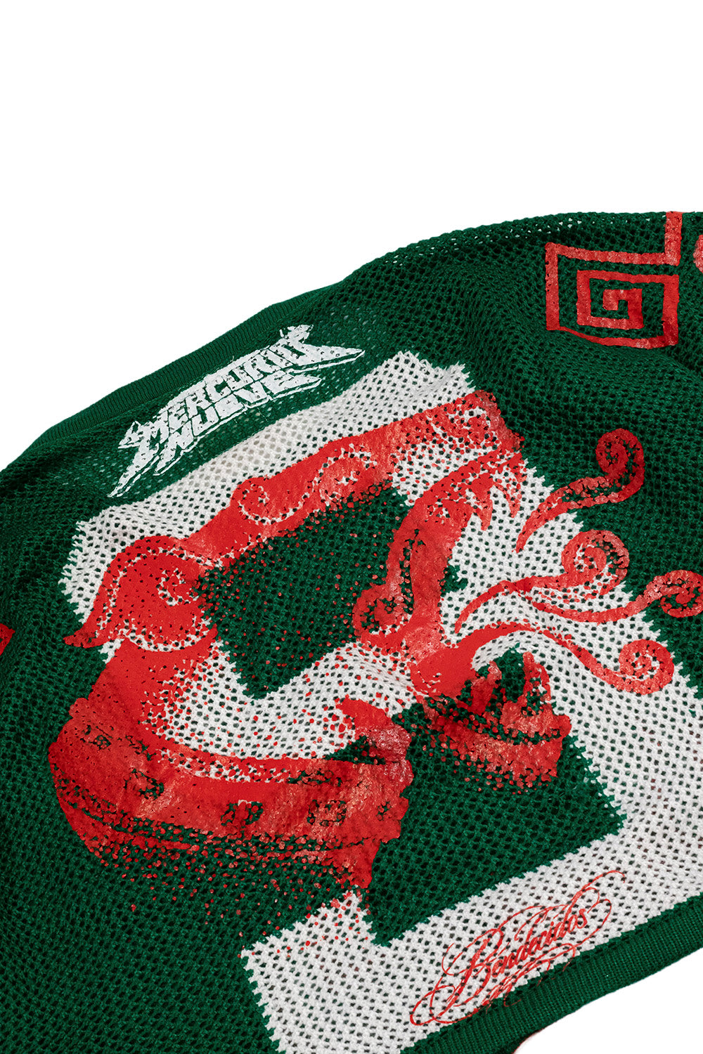 T-SHIRT JAGUAR KNIT JERSEY CROPPED VERDE