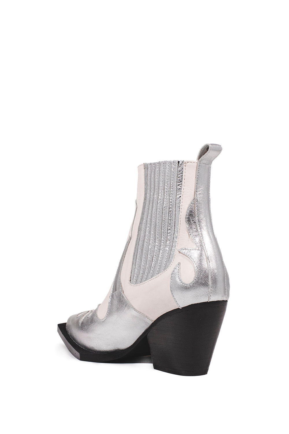 BOTAS HOTTIE PLATA-COCO