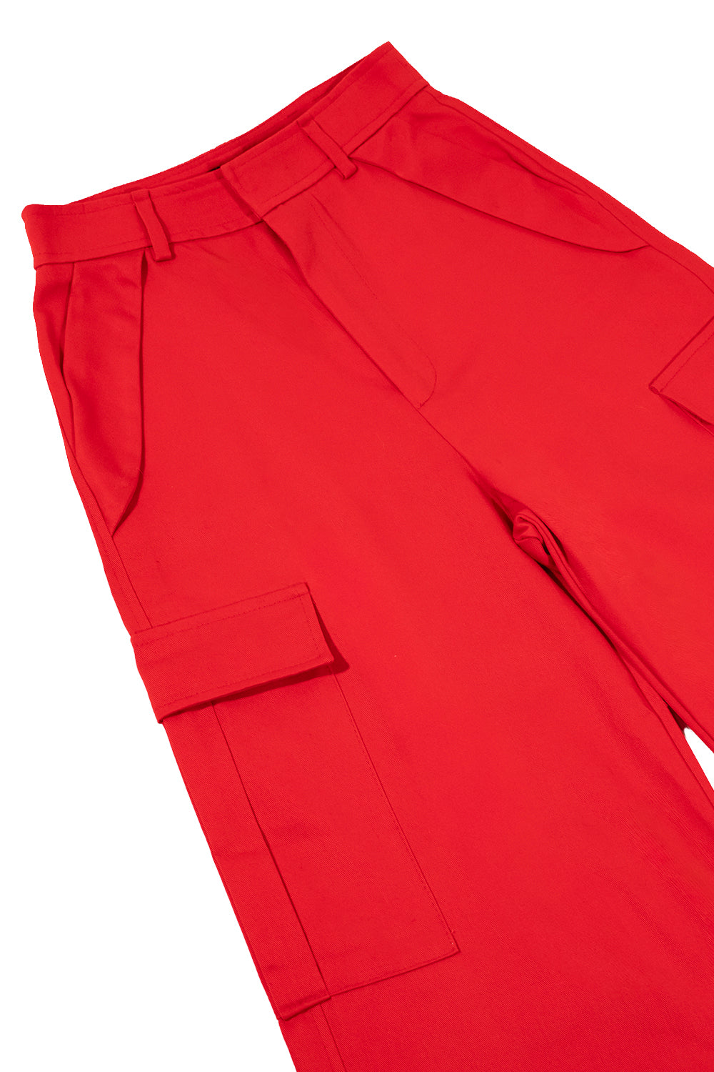 PANTALÓN WIDE LEG ROJO