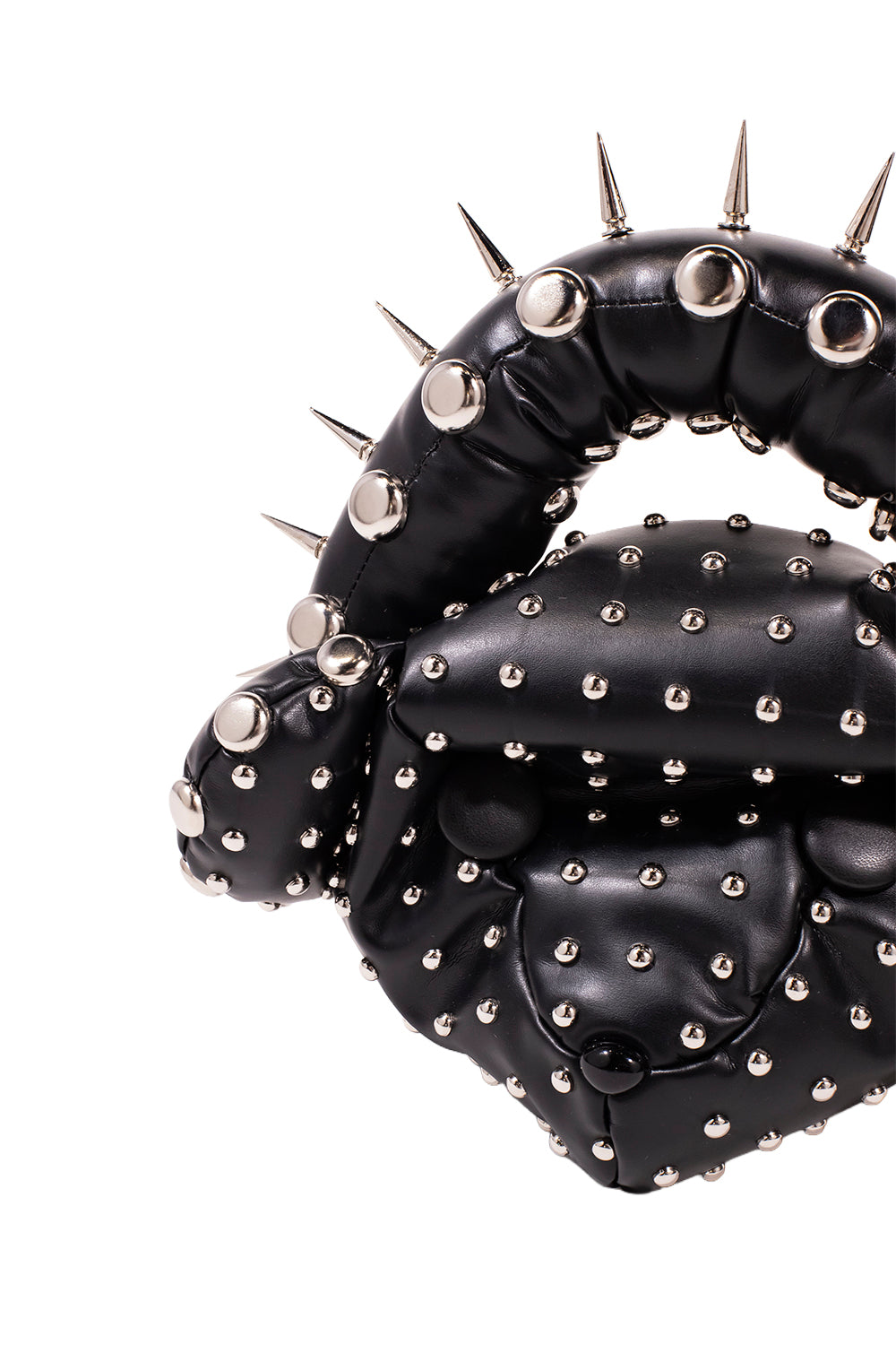 BOLSO BLACK SPIKES ASTON BAG