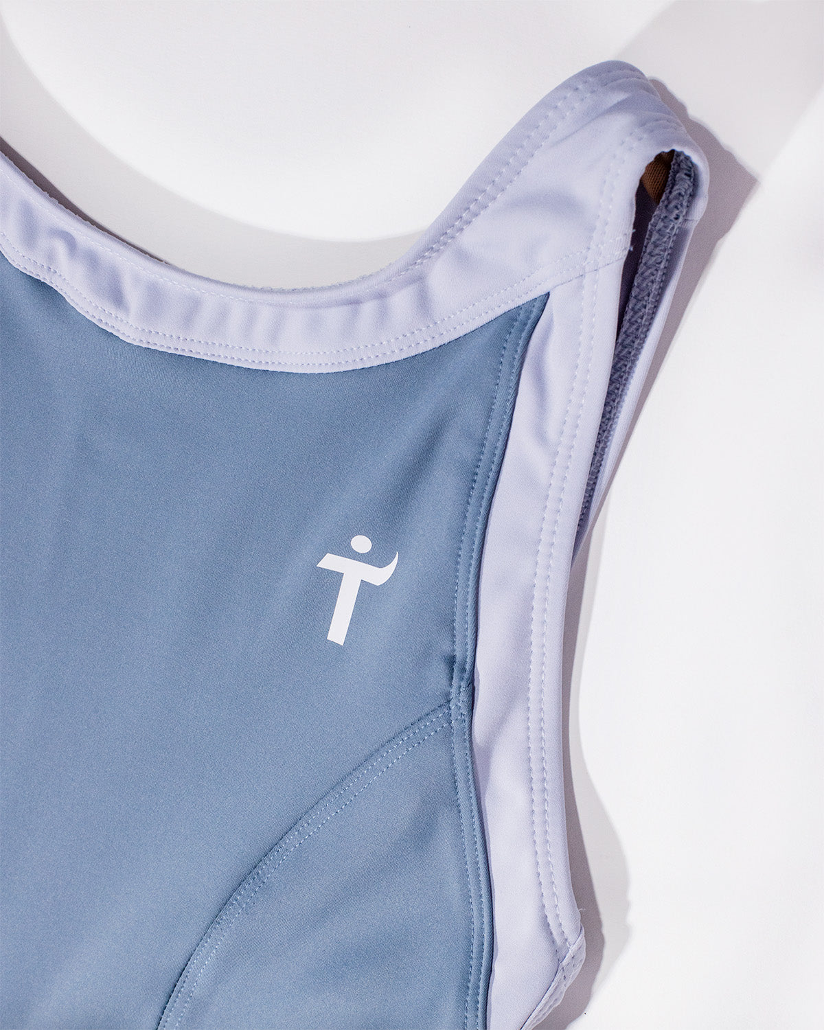 TOGETHERNESS BLUE SPORTS ROMPER