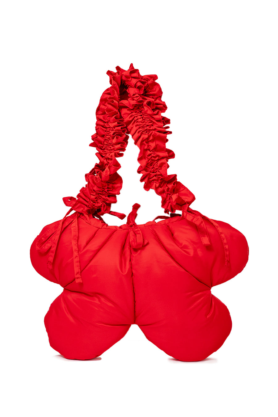 BOLSO HALF A FLORO ROJO