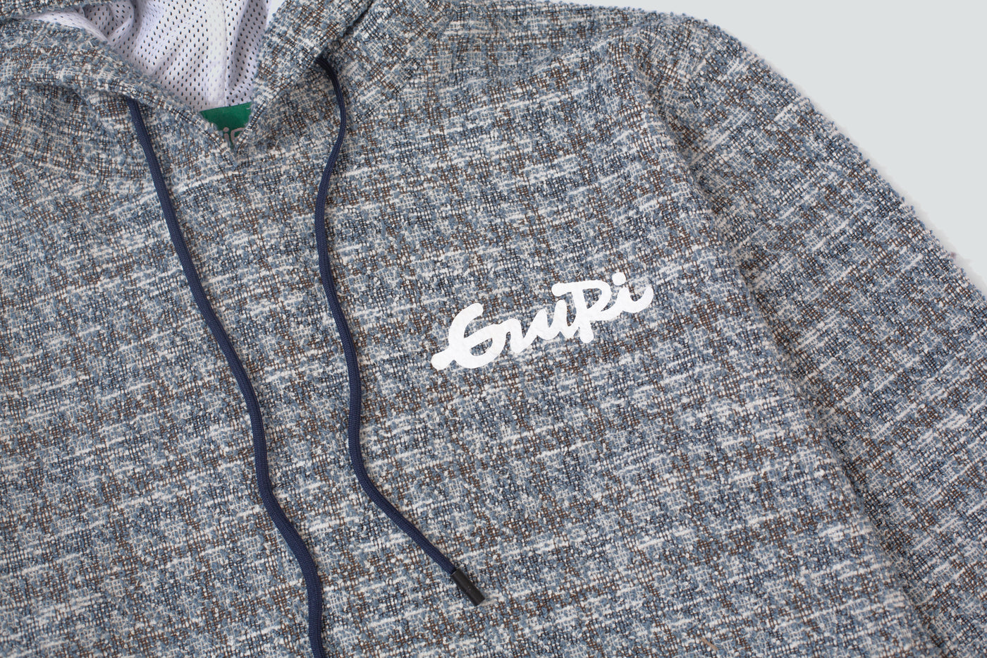 BLUE BOUCLE HOODIE
