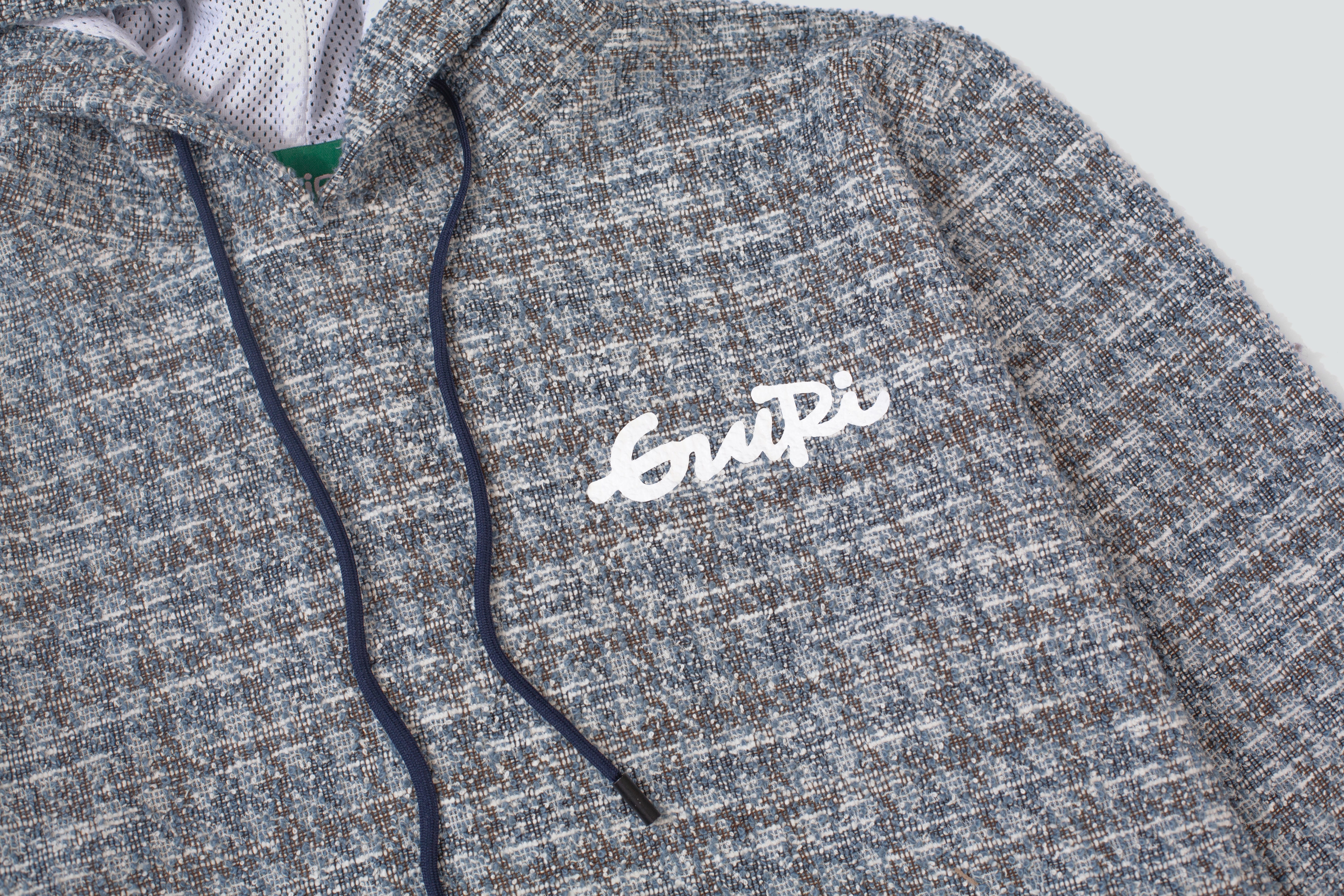 BLUE BOUCLE HOODIE