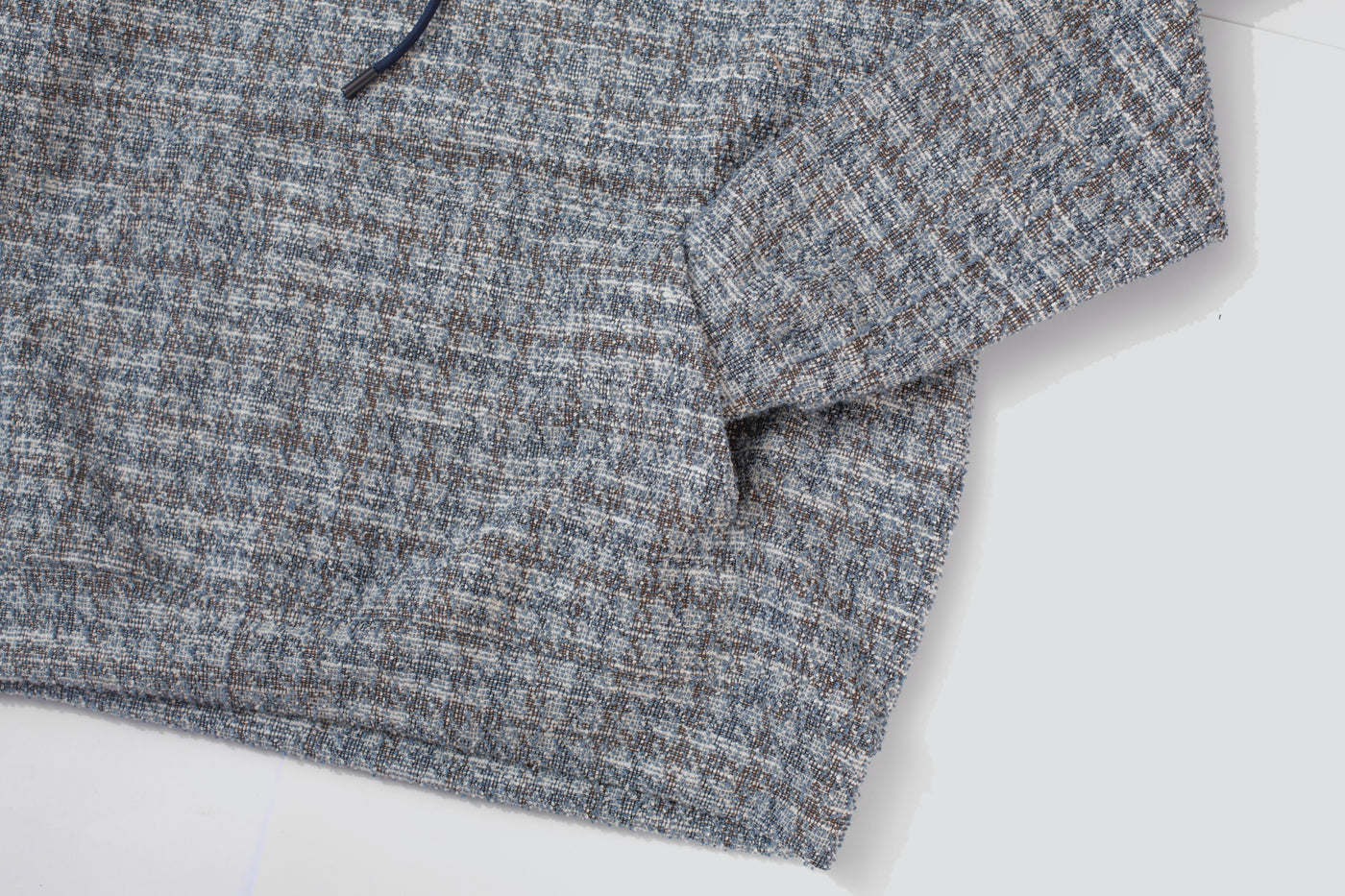 BLUE BOUCLE HOODIE