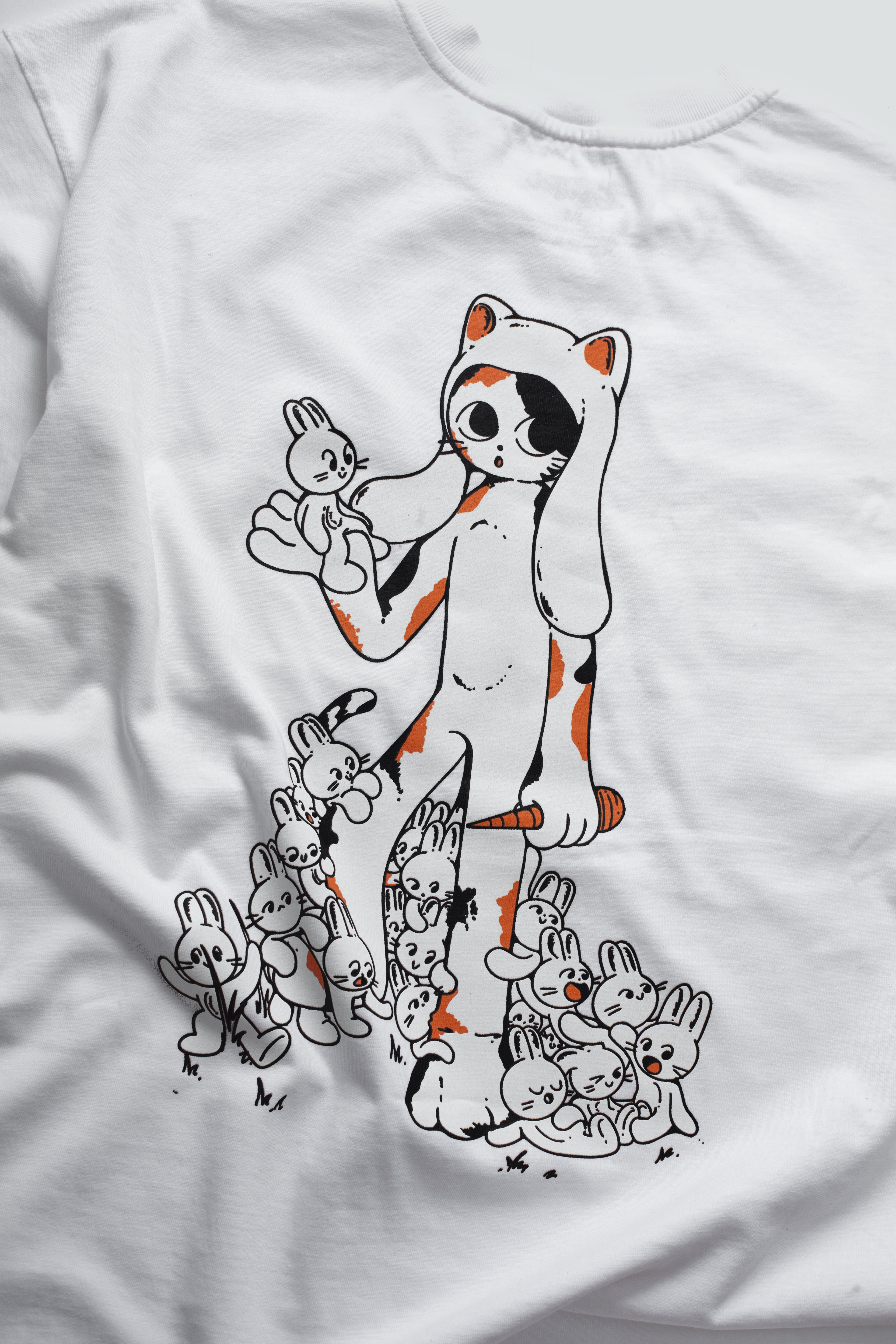 PLAYERA CALICÓ-CONEJO
