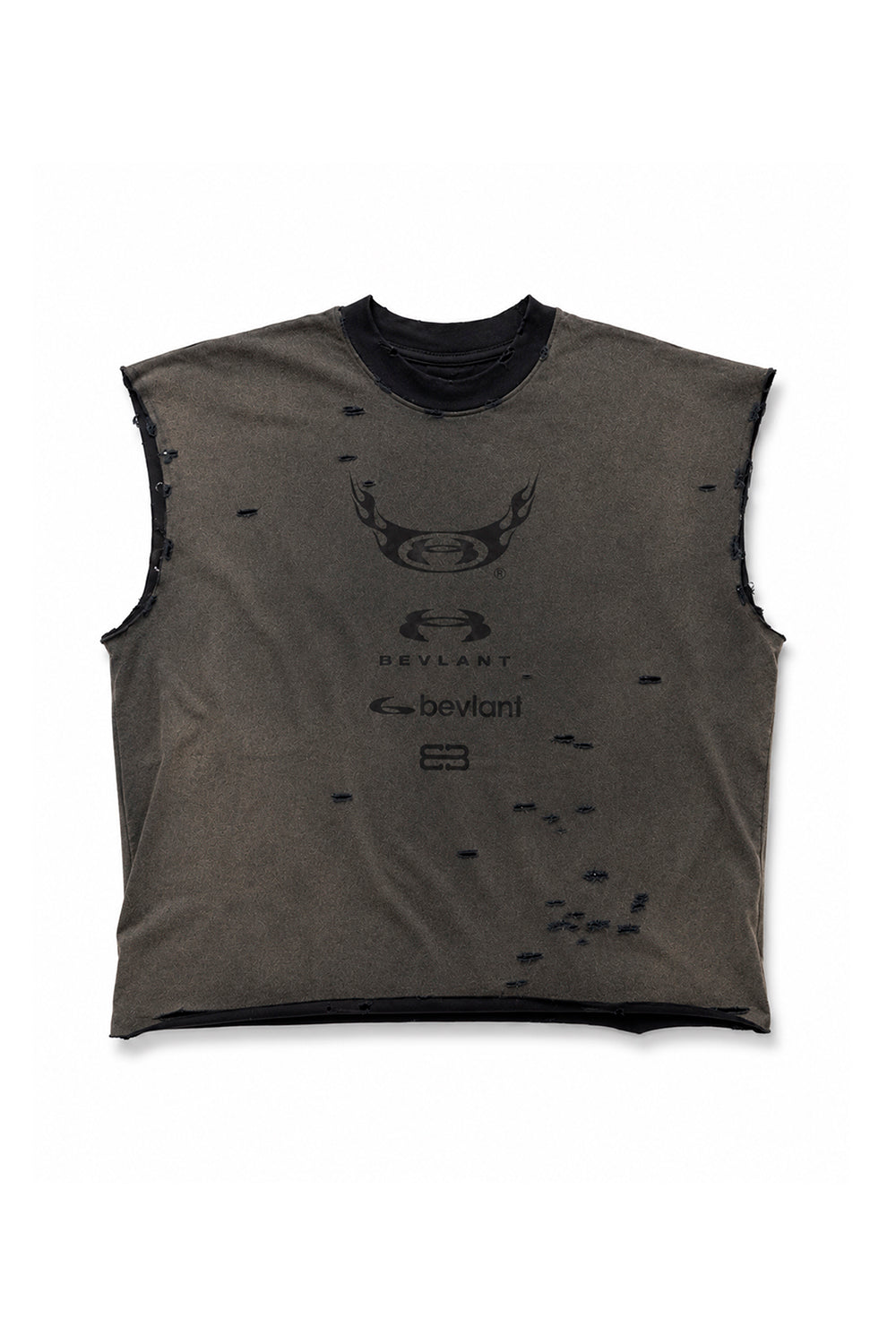 T-SHIRT BLEACHED LOGOS TEE