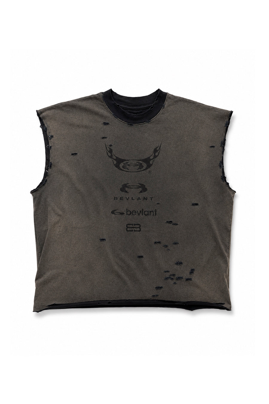 T-SHIRT BLEACHED LOGOS TEE