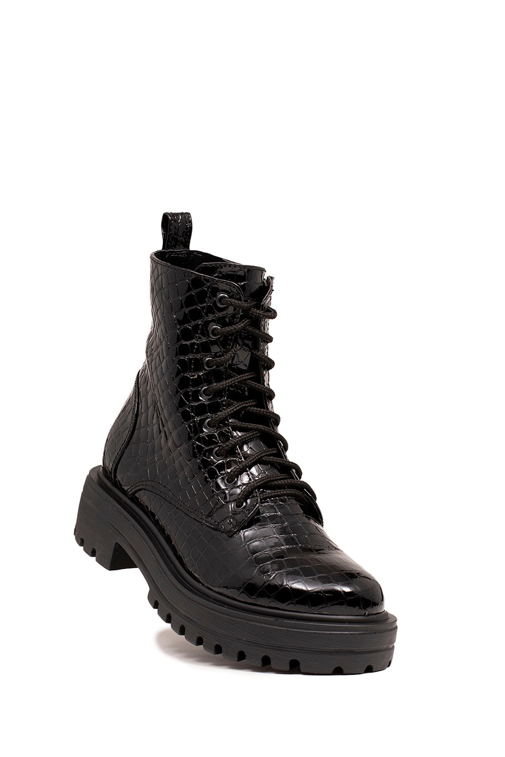 BLACK MEDUSA BOOTS