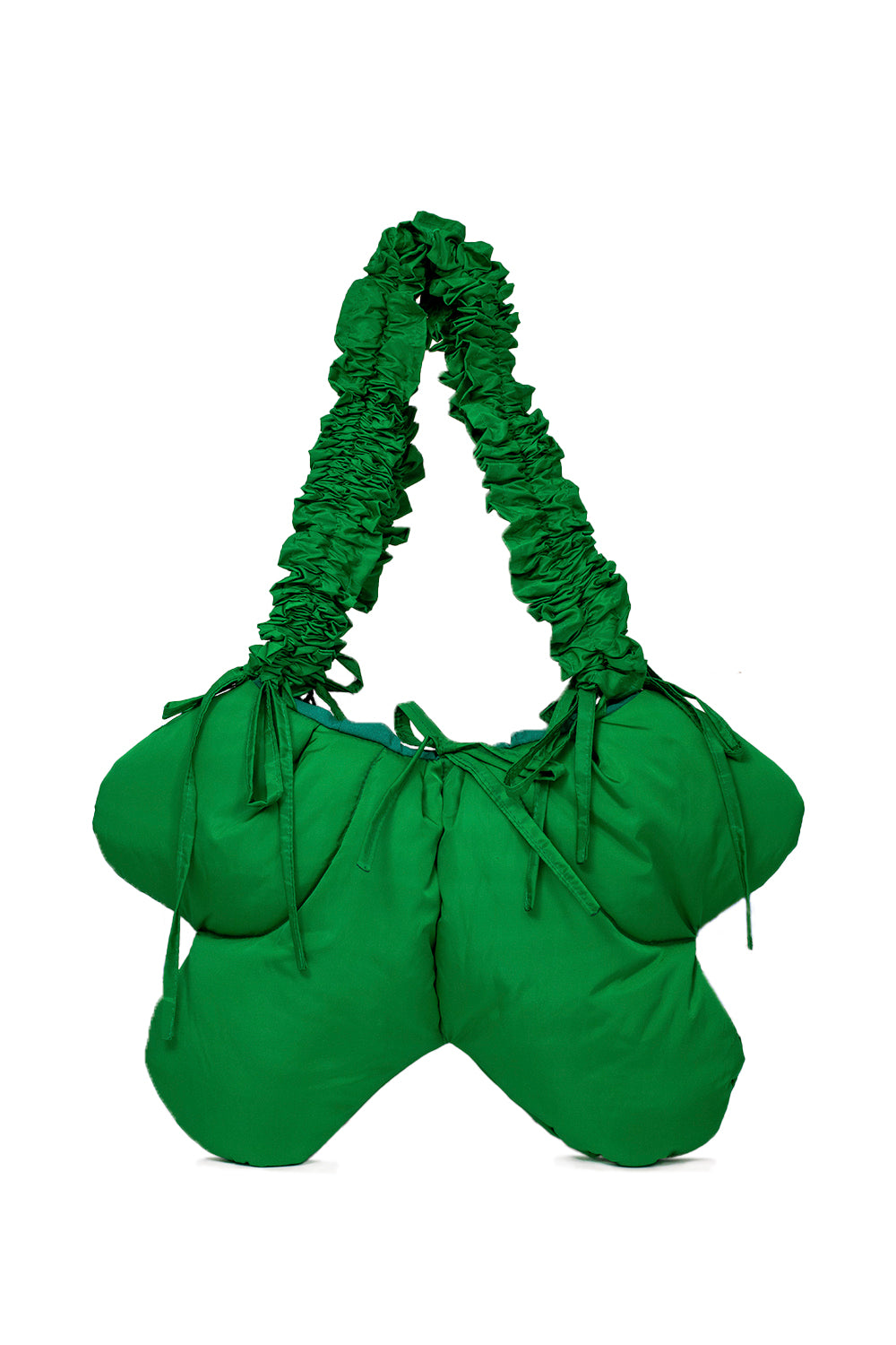 GREEN FLOWER HALF BAG