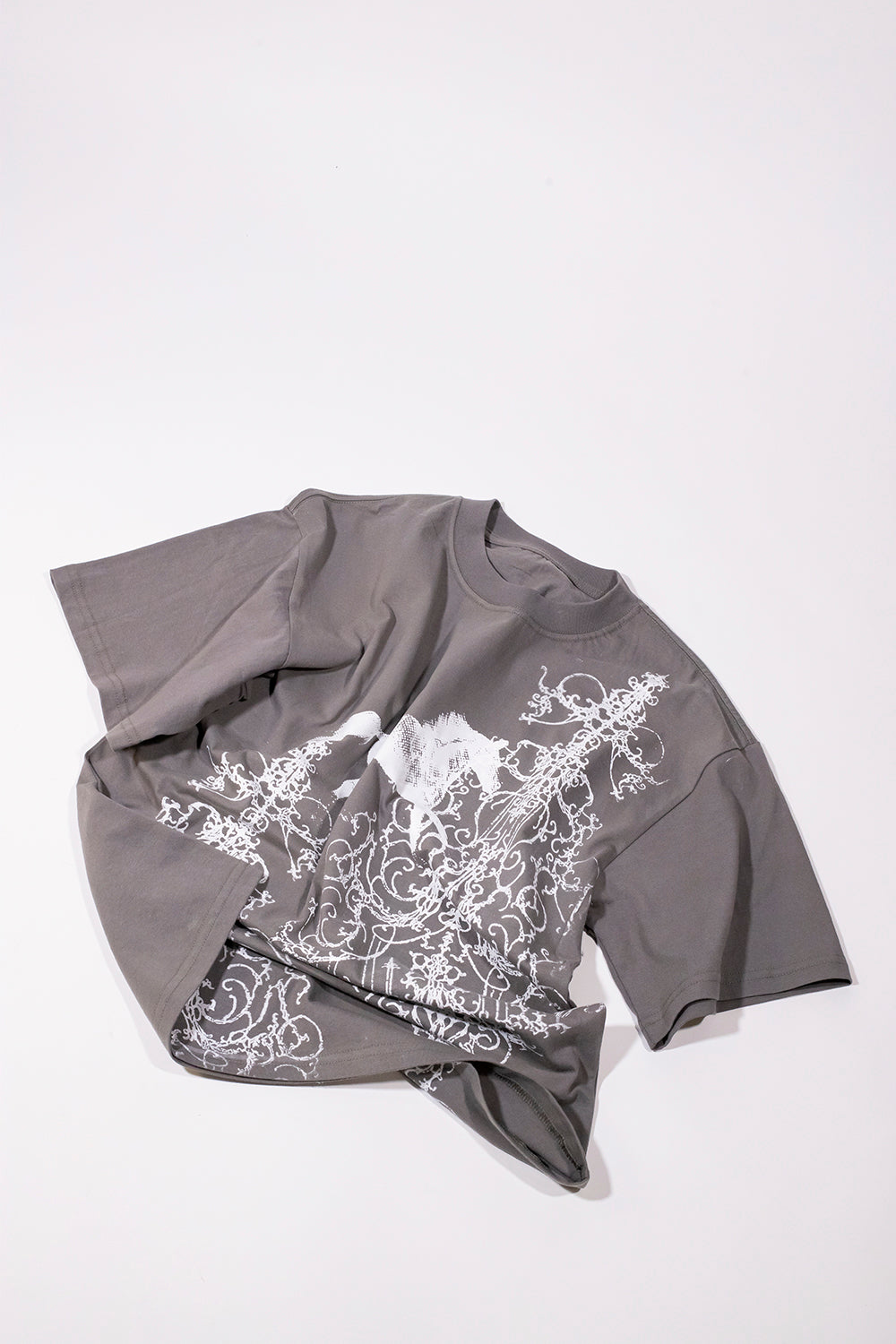 PLAYERA SAVE HORSES GRIS