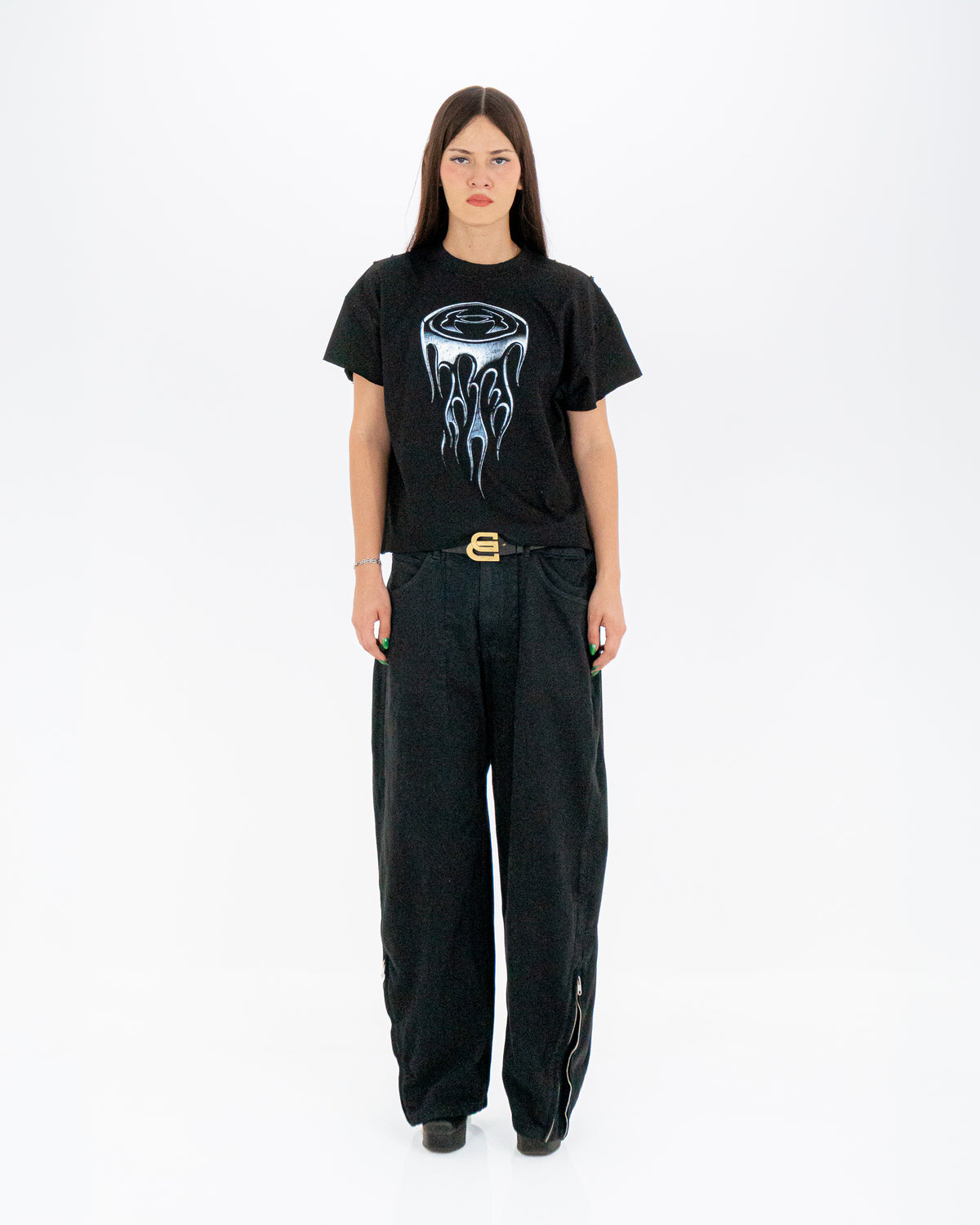 T-SHIRT FLAME CHROME TEE