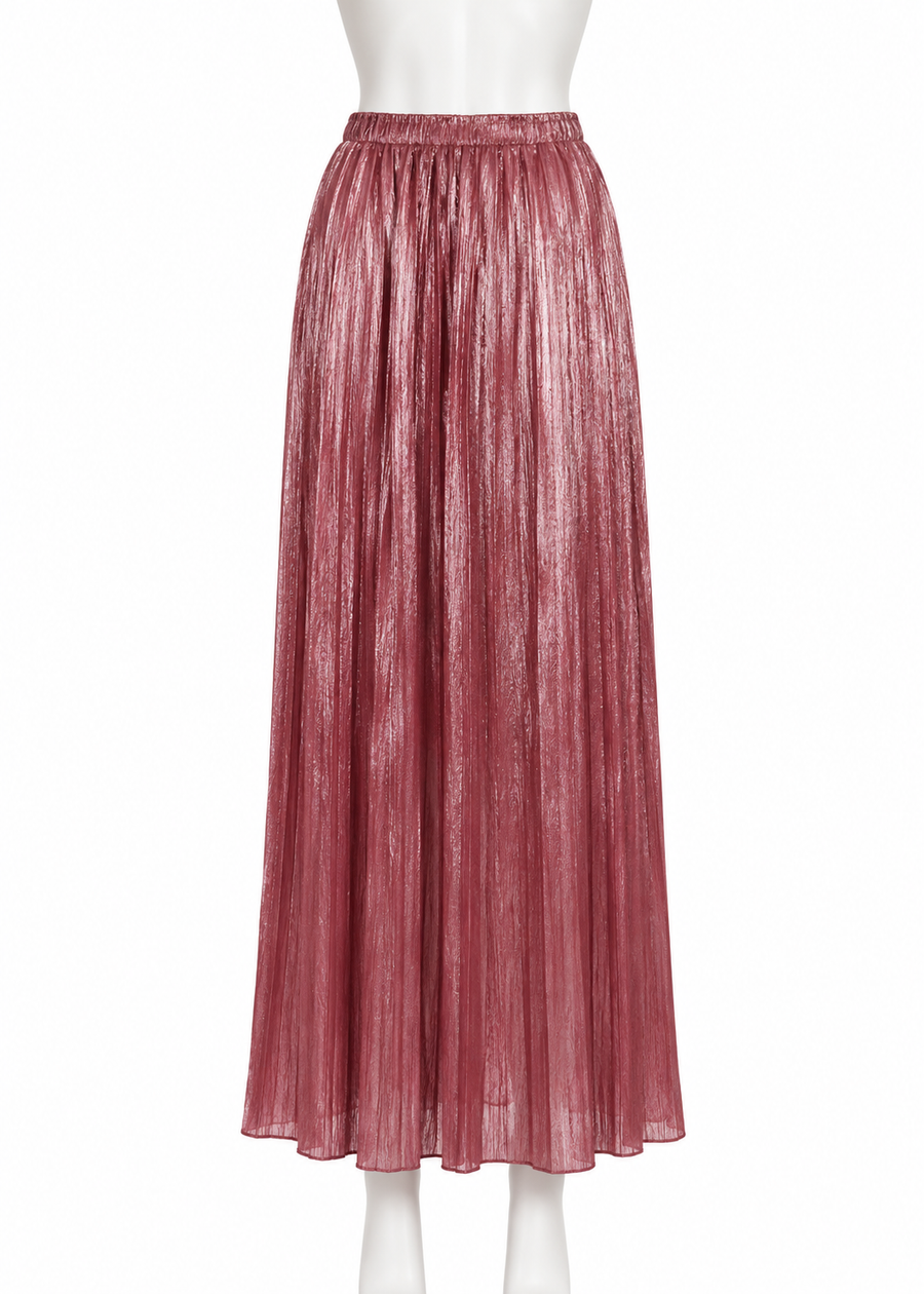FALDA PLISADA ROSA