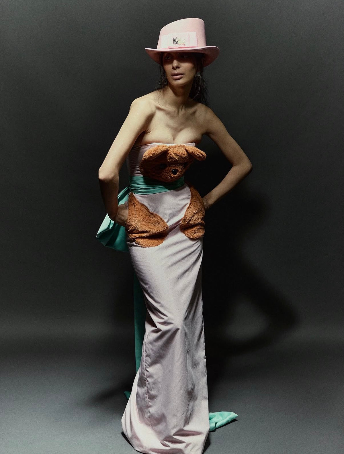 VESTIDO ROSA CLAUDIO