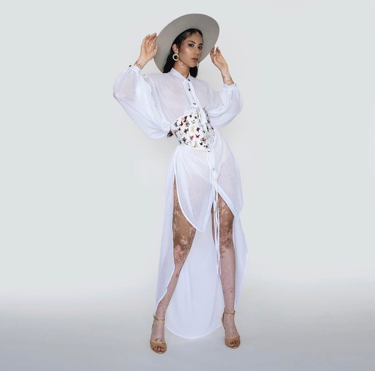 CAMISA LARGA BLANCA