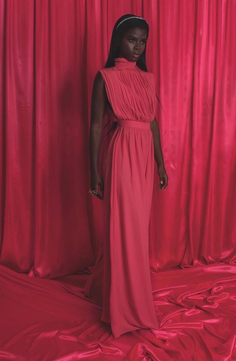 JUMPSUIT CORAL