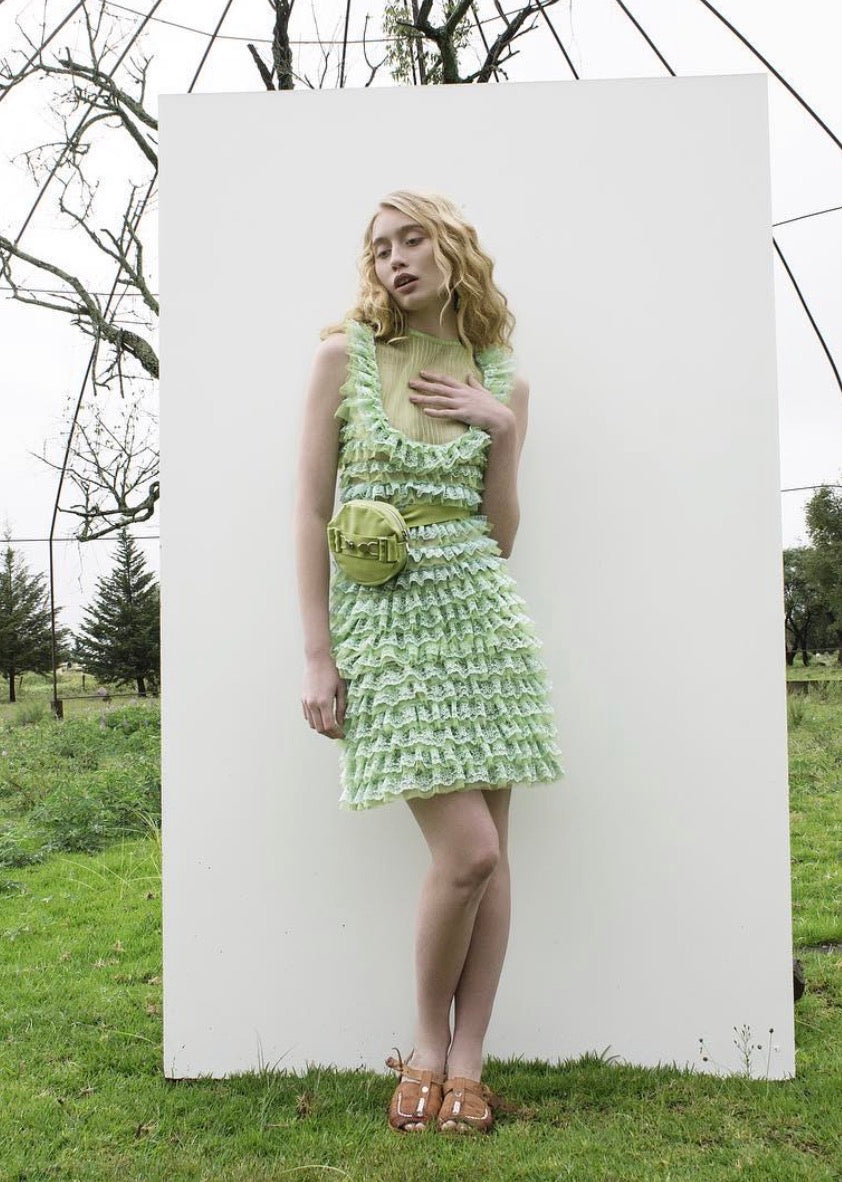 VESTIDO VERDE