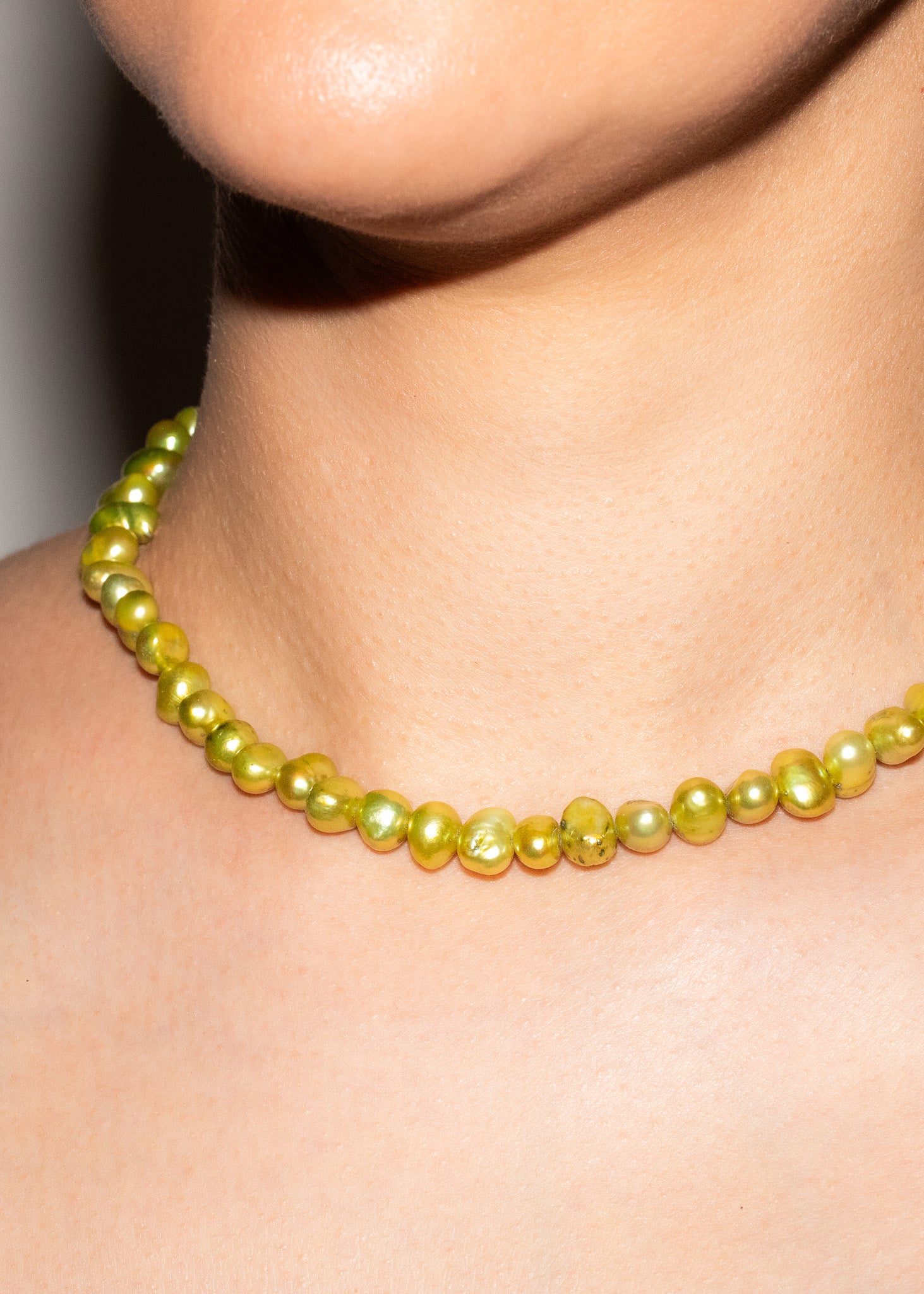 COLLAR LEMON PEARLS