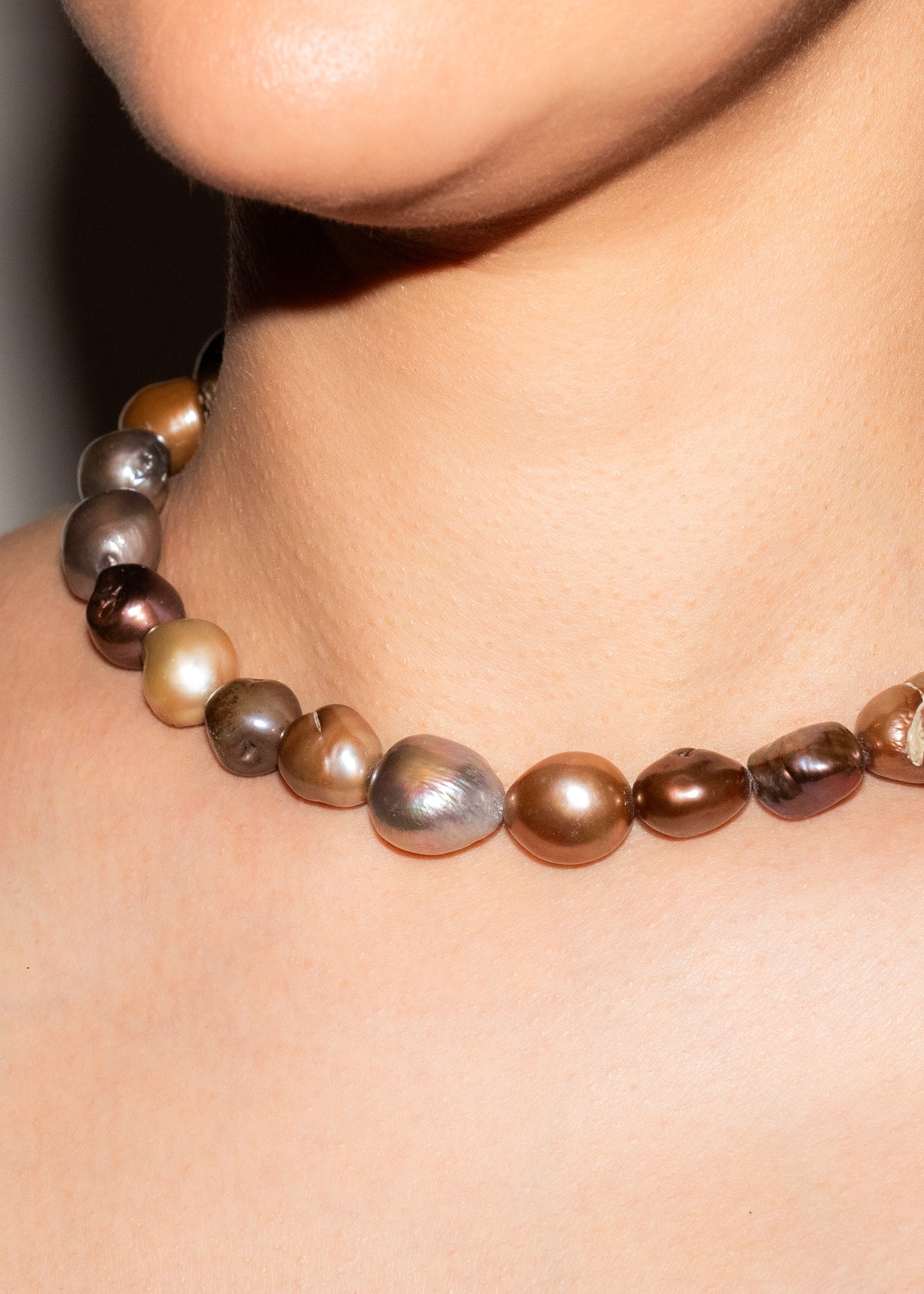 COLLAR CAVIAR MAXI PEARL