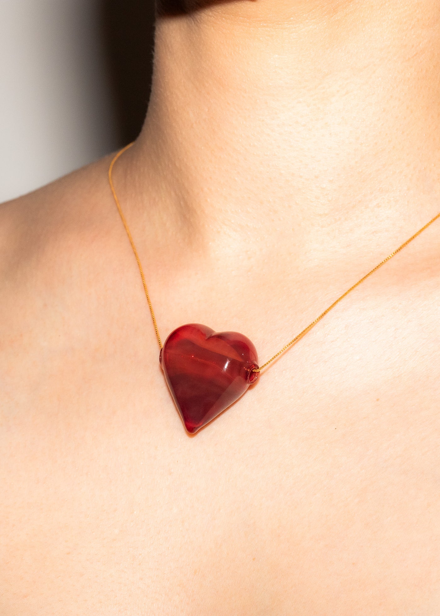 COLLAR COEUR MAXI