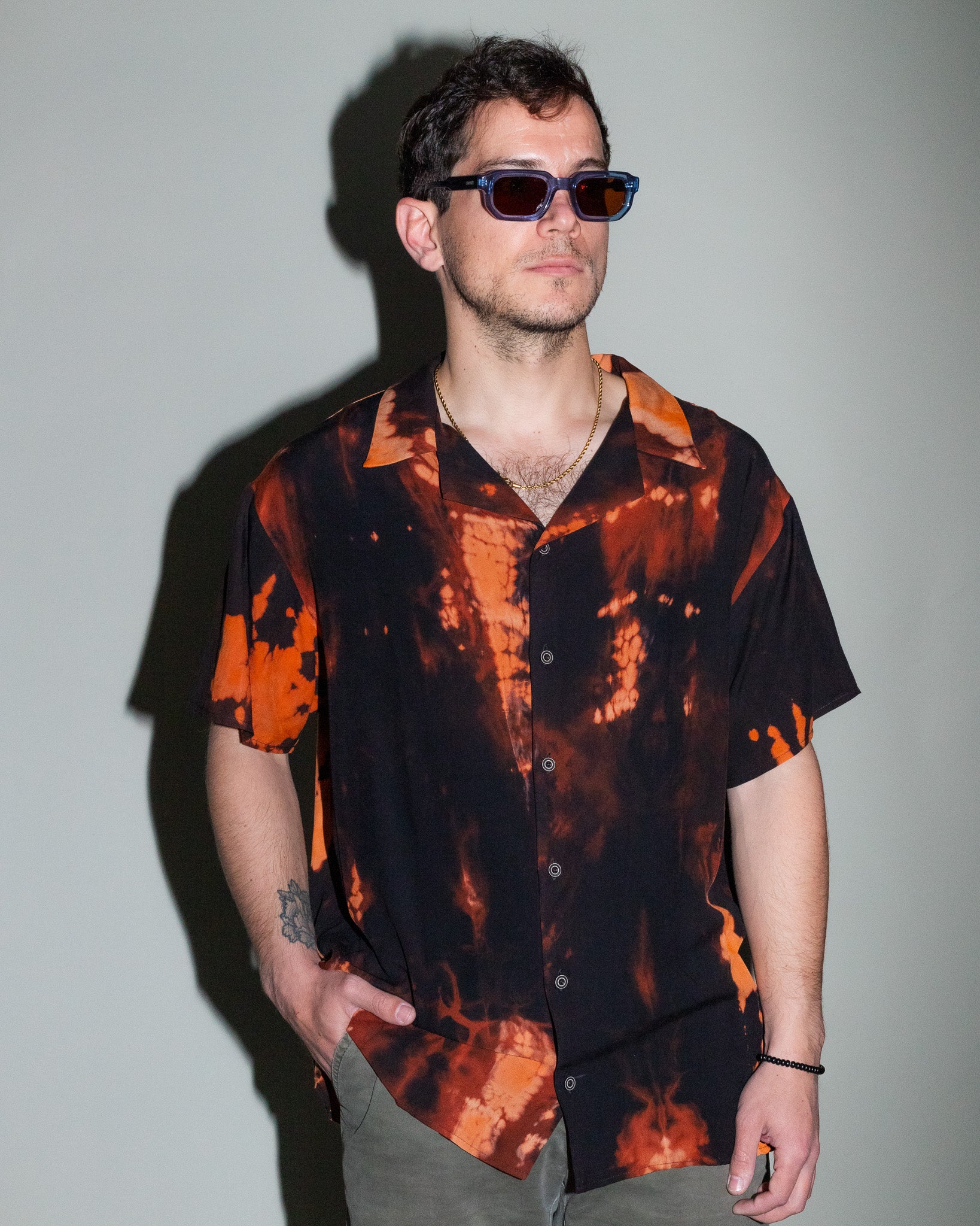 Flame shirt mens on sale