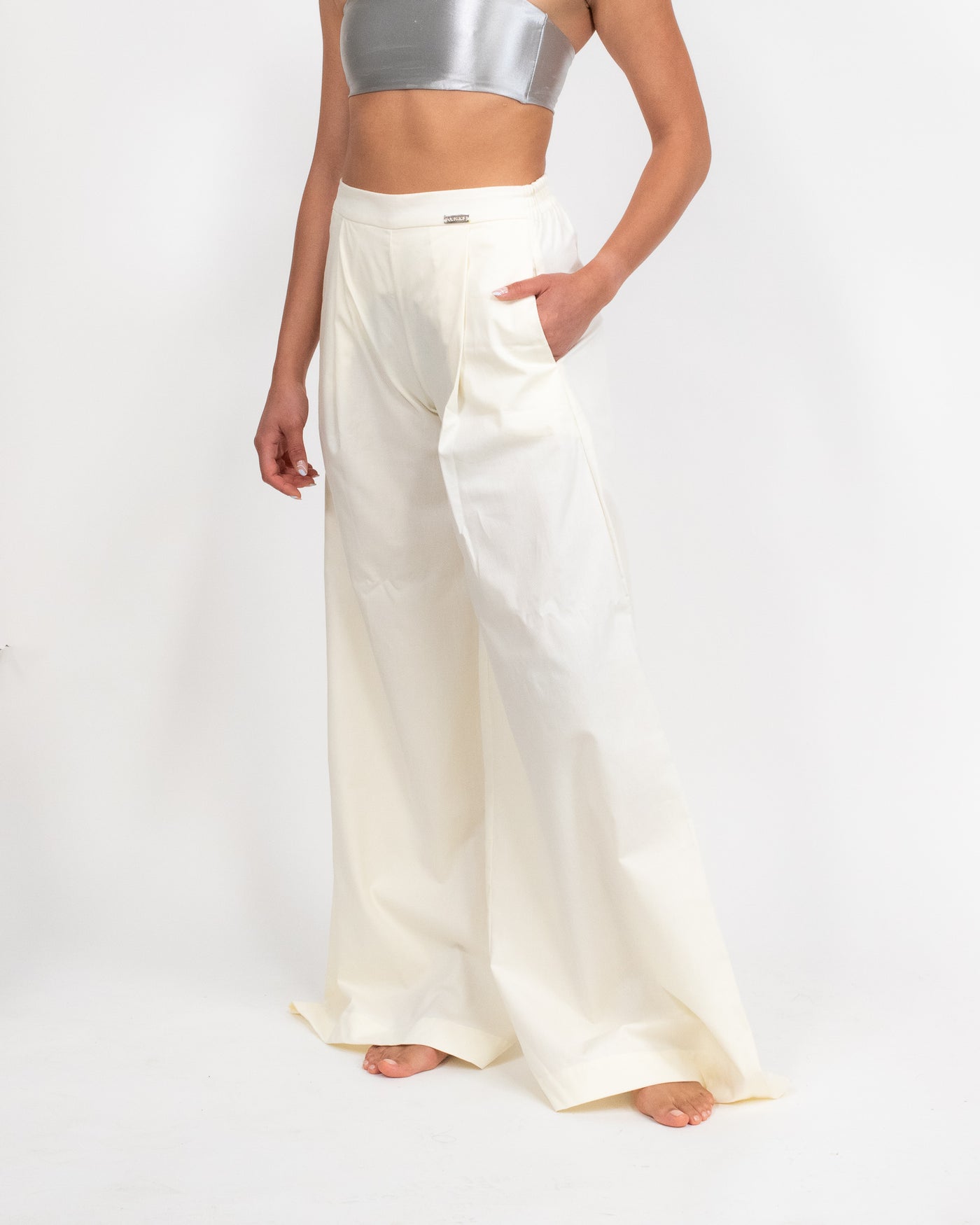 WHITE PICTOR PANTS