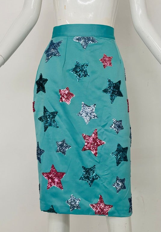 FALDA ESTRELLAS DE COLORES
