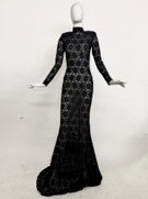 VESTIDO NEGRO ENCAJE