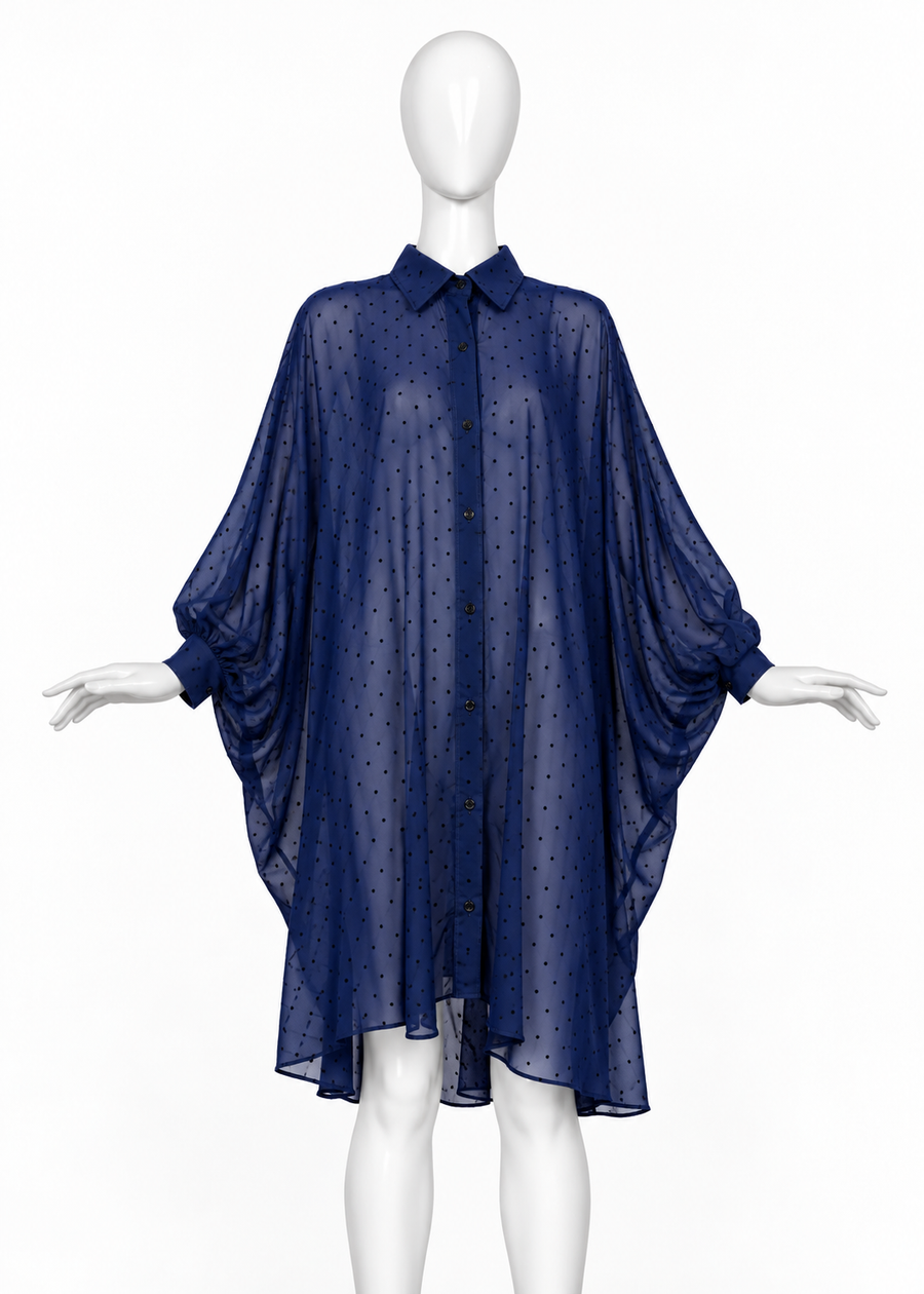 CAMISA GASA AZUL