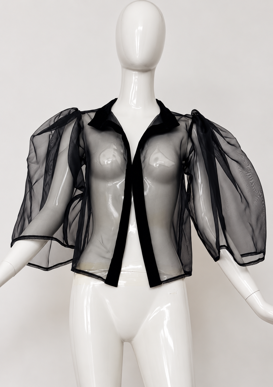 BLUSA BASE DE ORGANZA