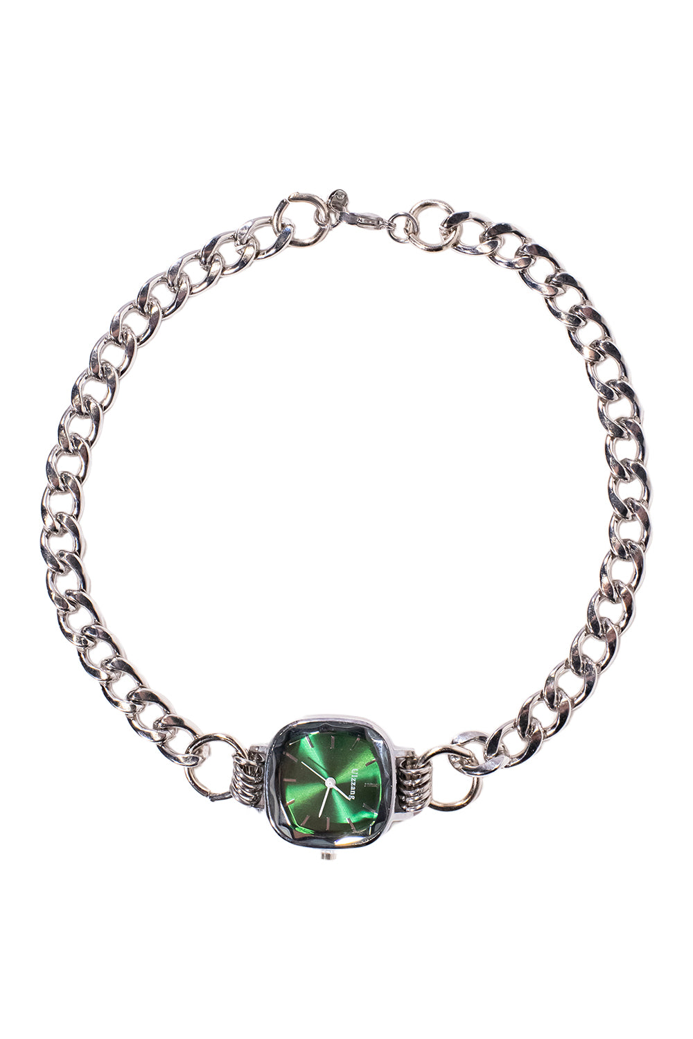 CHOKER RELOJ VERDE