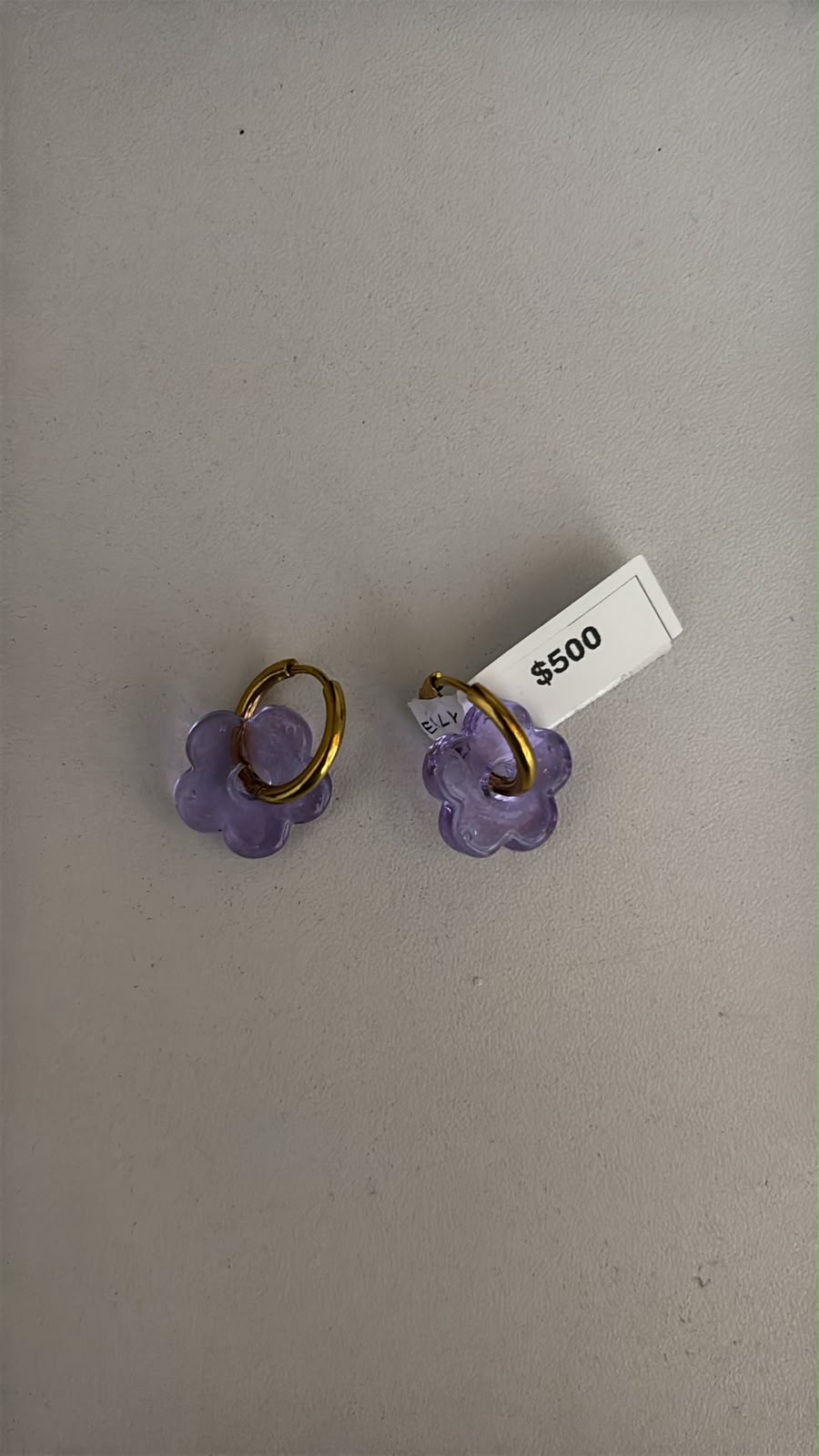 HOOPS JELLY FLOWER LILA