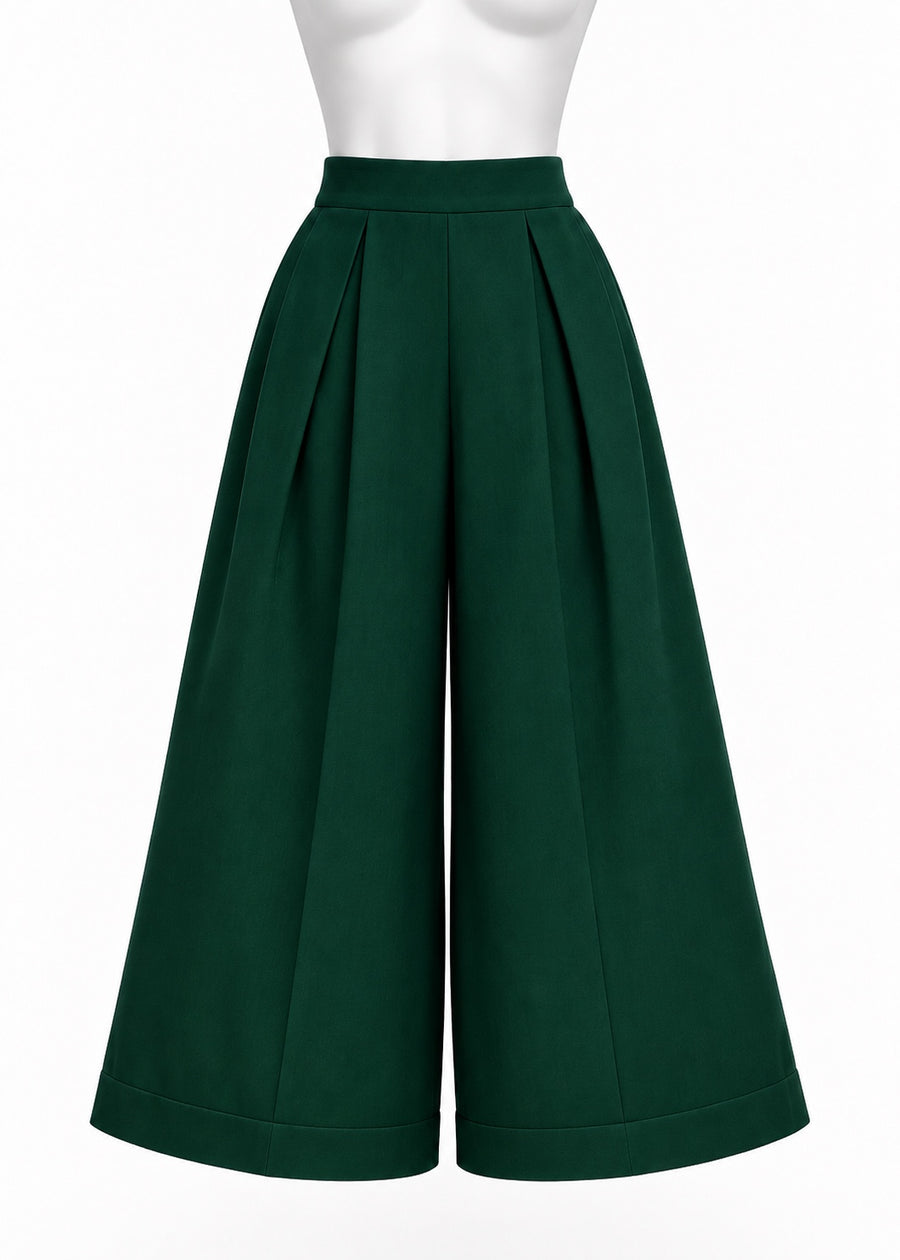 BERMUDAS AMPLIS VERDE OBSCURO