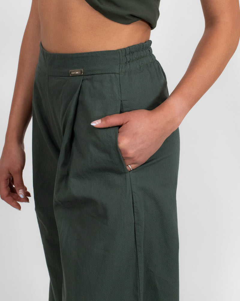 MILITARY GREEN PICTOR PANTS 